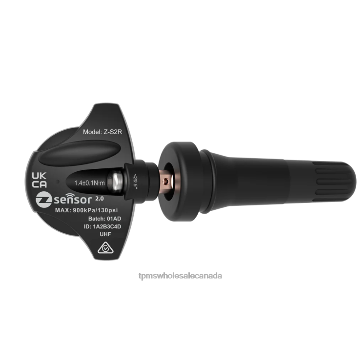 TPMS Programming Tool - Nissan OE Replacement TPMS Sensor - OE P/N 407006WY0A Freq 433Mhz 2FN8X1054 Rubber Valve Stem